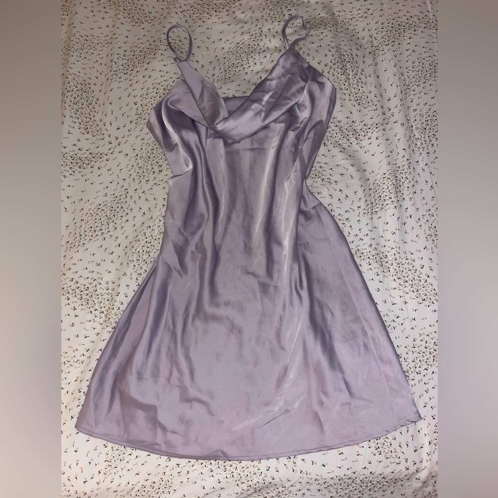 Urban outfitters silky slip dress